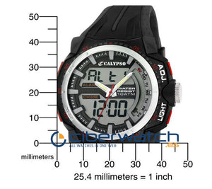 Reloj Calypso by Lotus Anadigi K5539/1 Crono/Alarm/Luz/WR100m