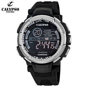 Reloj Calypso K5603/4 Crono/ Alarma/ Luz/ Sumergible