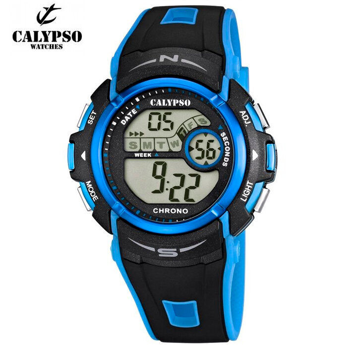 Reloj Calypso K5610/6 Crono/ Alarma/ Luz/ Sumergible