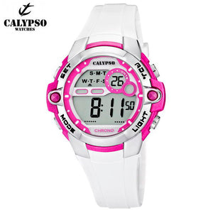 Reloj Calypso K5617/2 Crono/ Alarma/ Luz/ Sumergible