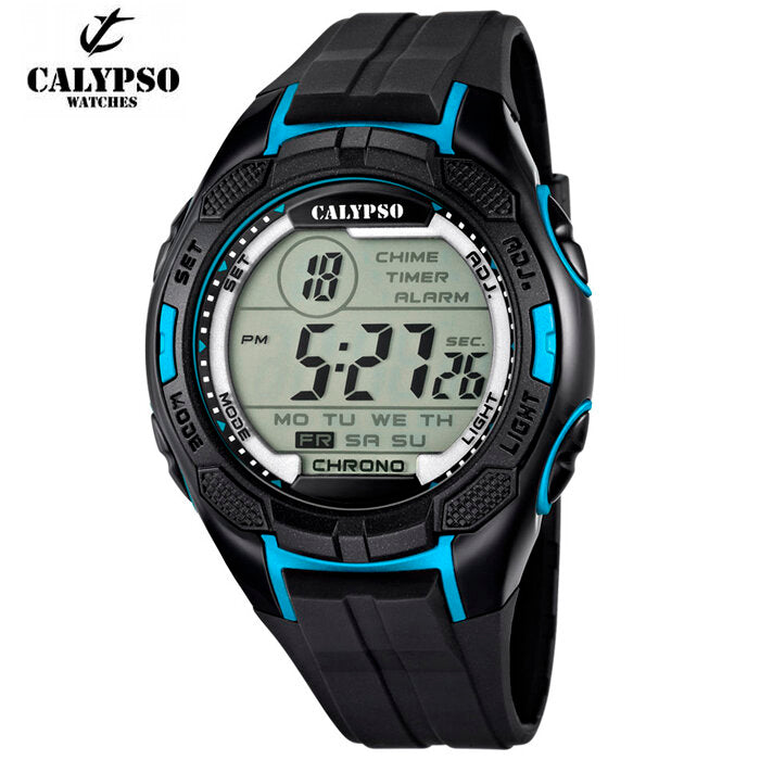 Reloj Calypso K5627/2 Crono/ Alarma/ Luz/ Sumergible