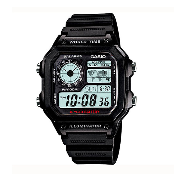 Reloj Casio AE-1200WH-1AVEF Batería 10 años