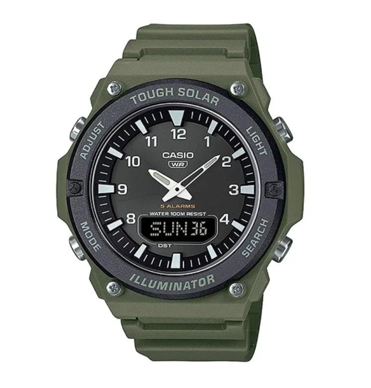 Reloj Casio AQ‑S820W‑3BVEF Solar 5 Alarmas