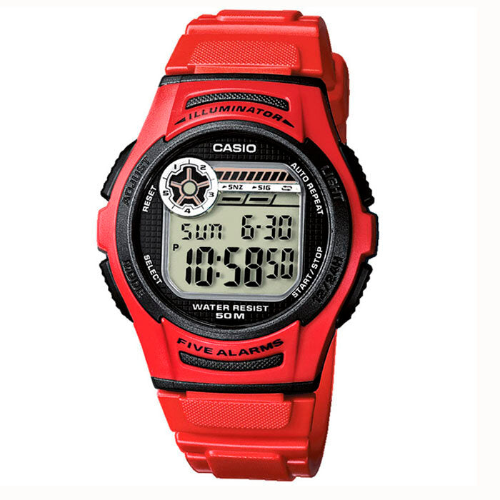 Reloj Casio para Niño W-213-4AVES 5 alarmas