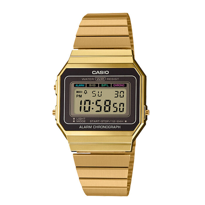 Reloj Casio Retro Digital A700WEG-9AEF