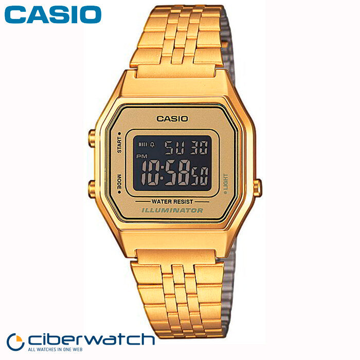 Reloj Casio Retro Dorado LA680WEGA-9BER