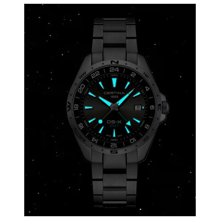 Reloj Certina DS‑X GMT C047.452.11.081.00