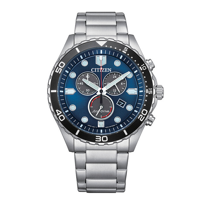 Reloj Citizen Chrono Sporty-Aqua AT2560-84L Of Collection