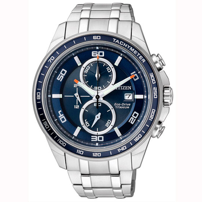 Reloj Citizen Crono Eco Drive Super Titanium CA0345-51L