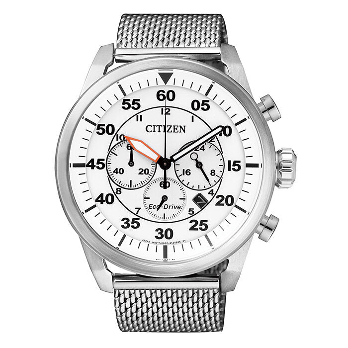 Reloj Citizen Eco Drive Aviator Chrono CA4210-59A