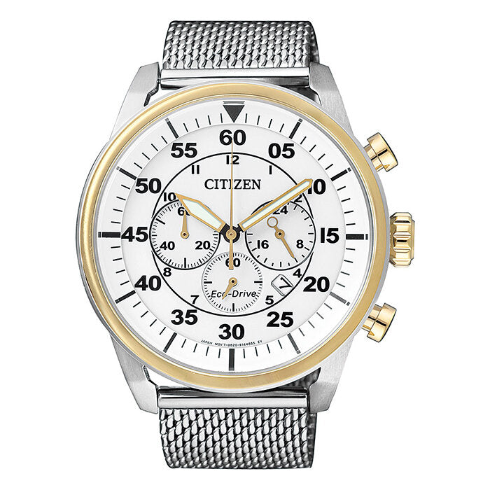 Reloj Citizen Eco Drive Aviator Chrono CA4214-58A