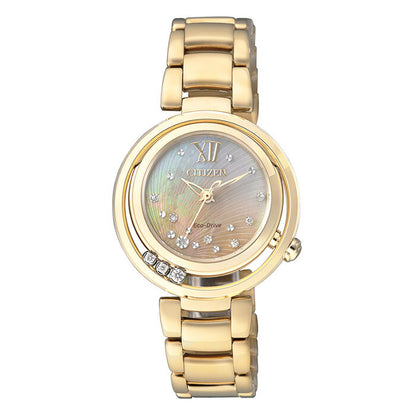 Reloj Citizen Eco Drive L Diamantes EM0325-55P
