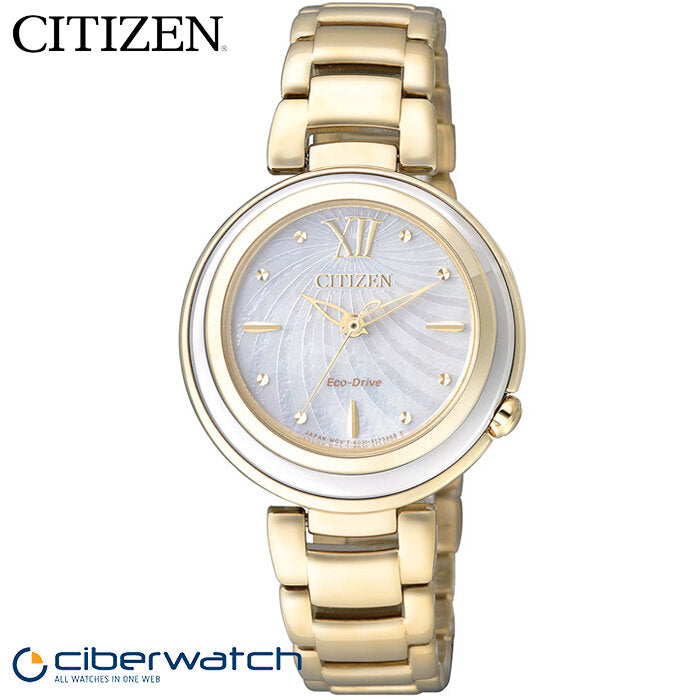Reloj Citizen Eco Drive Lady EM0336-59D Cristal Zafiro
