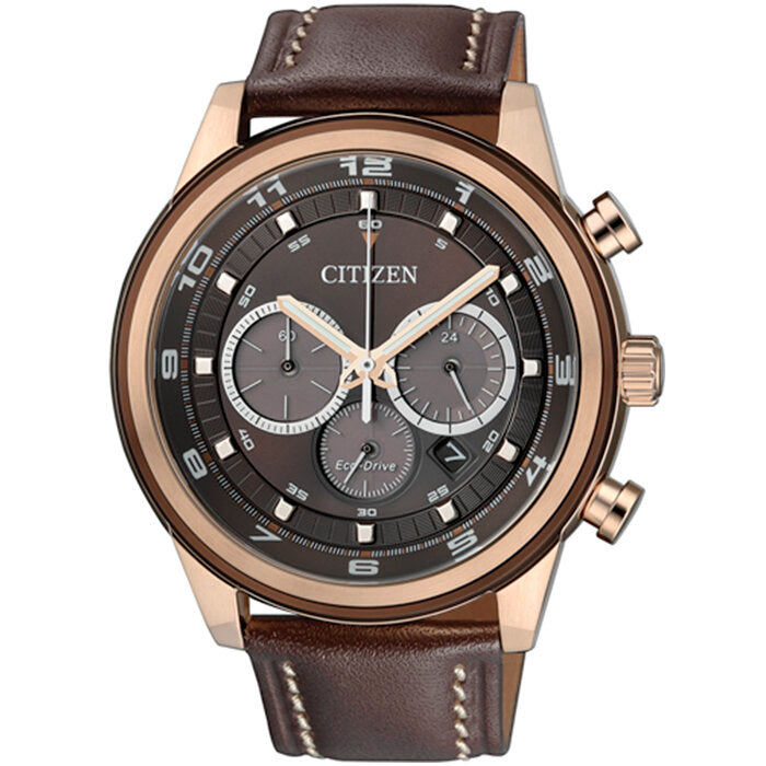 Reloj Citizen Eco Drive Metropolitan Crono CA4037-01W