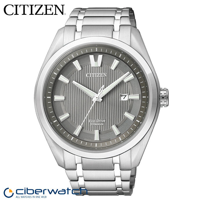 Reloj Citizen Eco Drive Super Titanium Hombre AW1240-57H