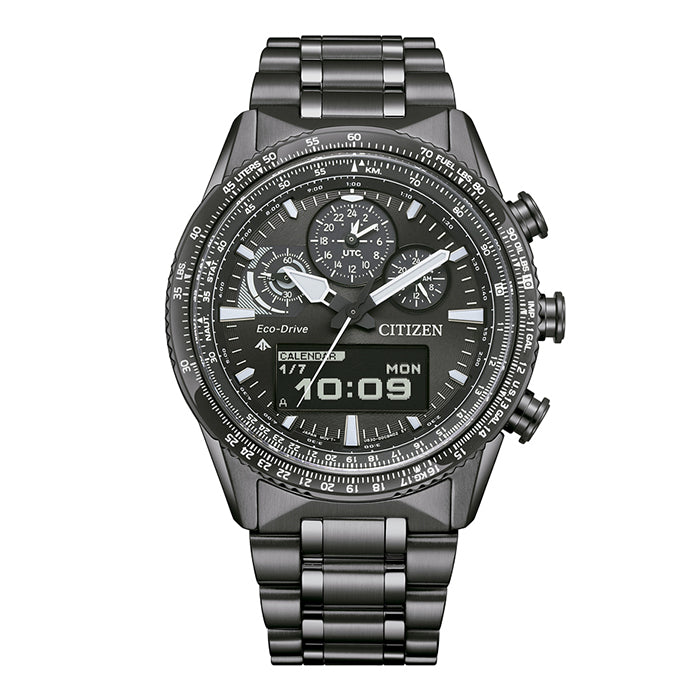 Reloj Citizen Promaster Eco Drive Sky Pilot  JV2005-58E