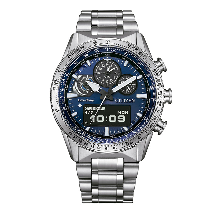 Reloj Citizen Promaster Eco Drive Sky Pilot JV2000-51L