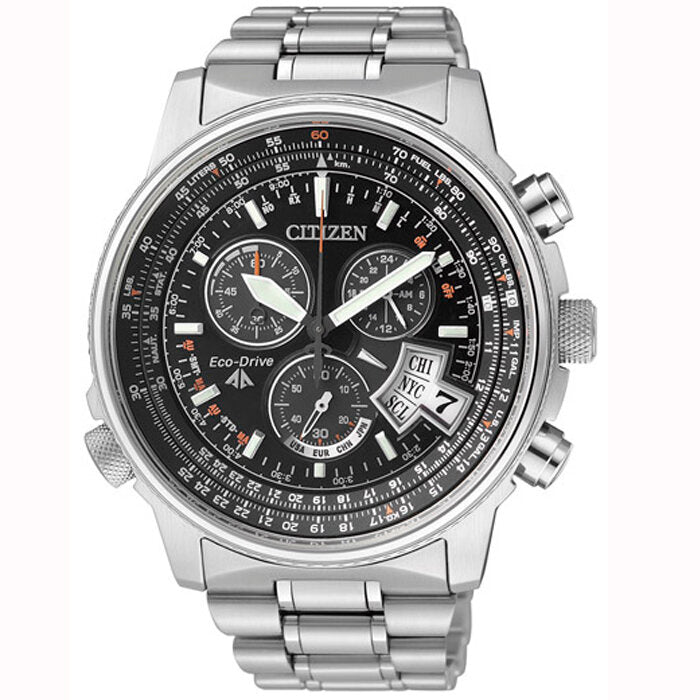 Reloj Citizen The Pilot Titanio Radiocontrolado BY0081-54E