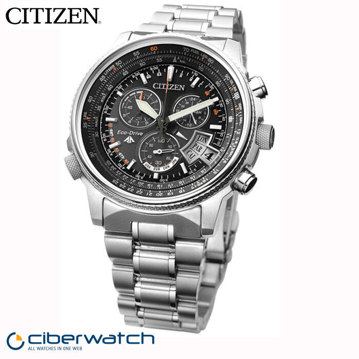 Reloj Citizen The Pilot Titanio Radiocontrolado BY0081-54E