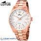 Reloj Dorado Rosé para Hombre Lotus 18148/1 Sumergible