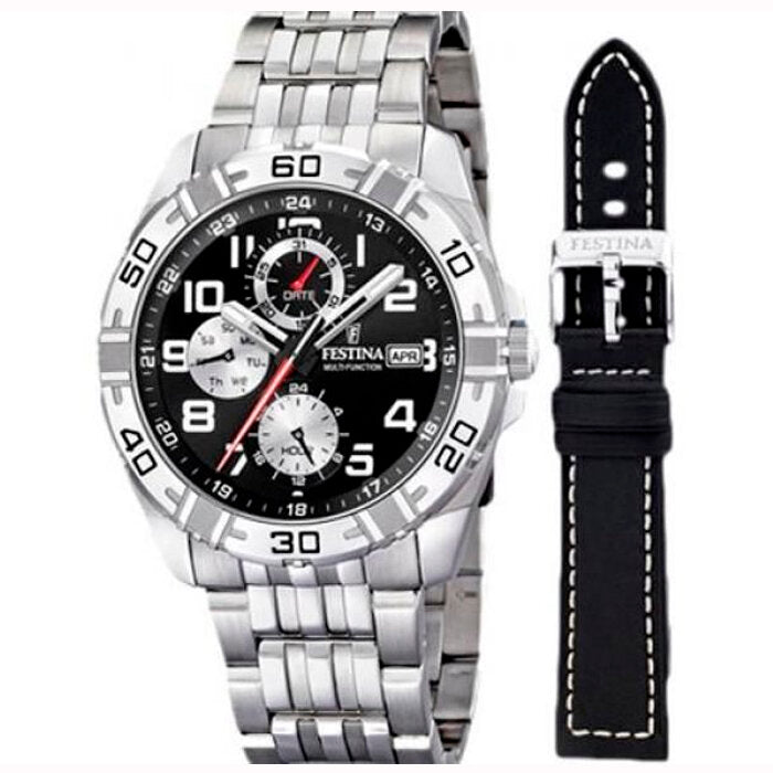 Reloj Festina Box Multifunción F16494/2 Sumergible 100m + Correa