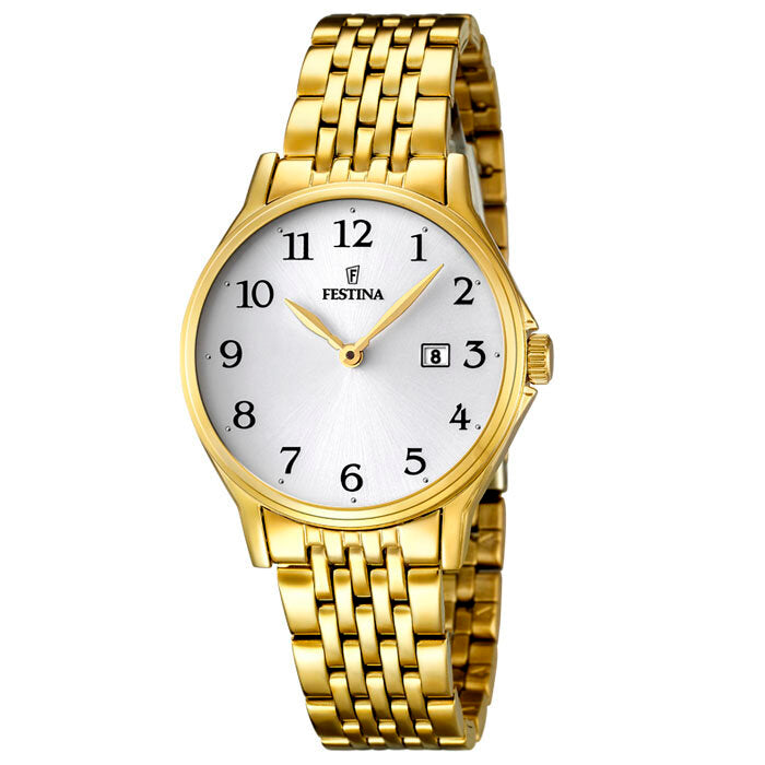 Reloj Festina Dorado para Mujer F16749/1 Sumergible