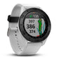 Reloj Garmin Approach S60 Negro Correa de Silicona Blanca