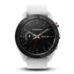 Reloj Garmin Approach S60 Negro Correa de Silicona Blanca