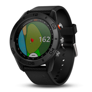 Reloj Garmin Approach S60 Negro Correa de Silicona Negra