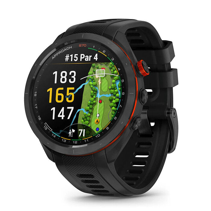 Reloj Garmin Approach S70 Negro con Correa Negra 010-02746-12