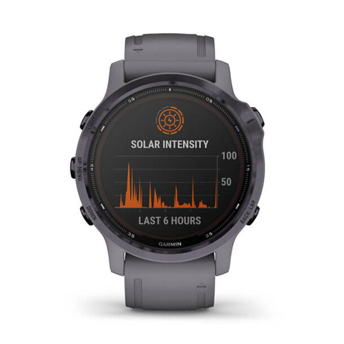 Reloj Garmin Fénix 6S Pro Solar Ametista Gris con Ametista Gris 010-02409-15