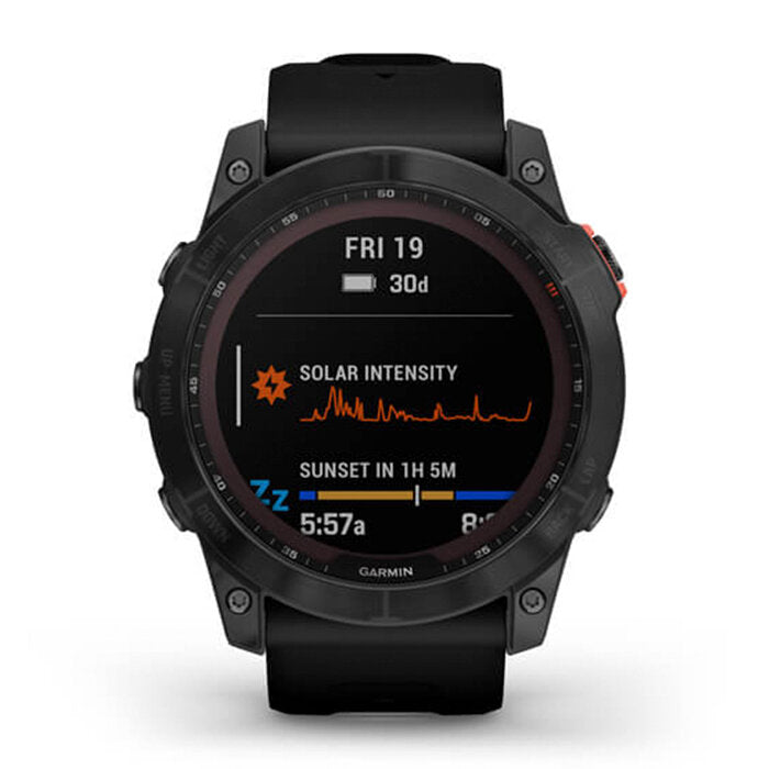 Garmin Fénix 7X Solar Negro Correa Negra 010-02541-01