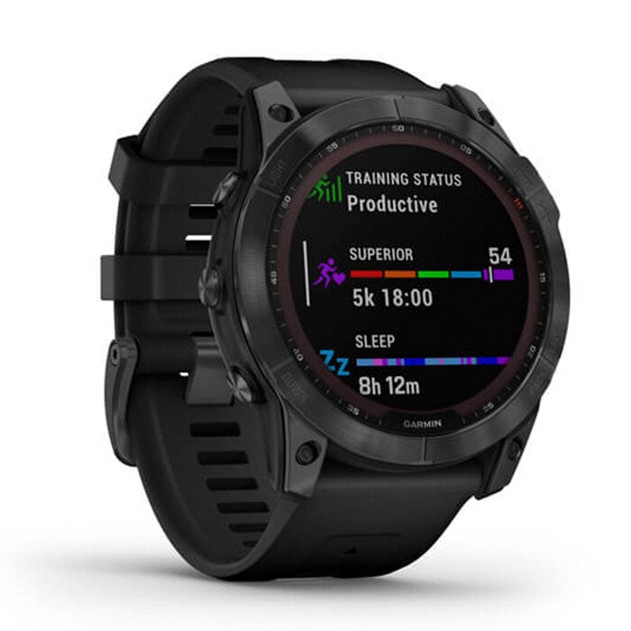 Garmin Fénix 7X Solar Negro Correa Negra 010-02541-01
