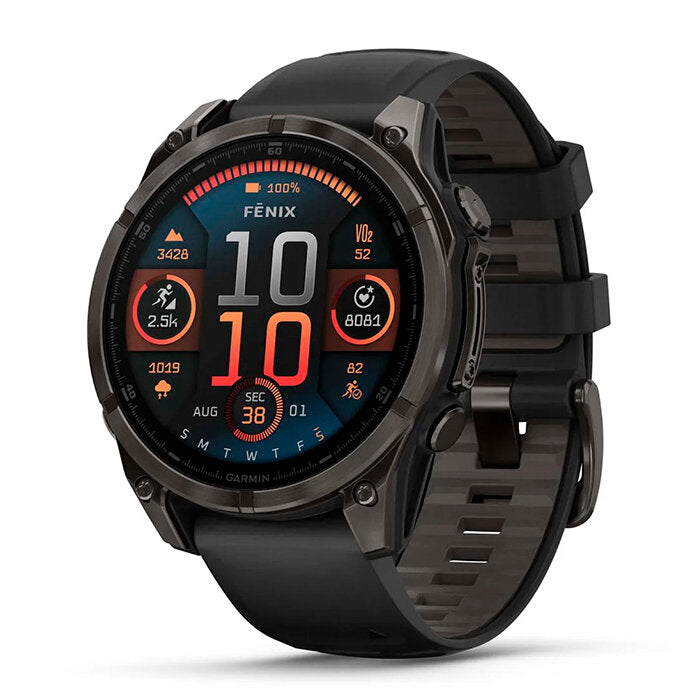 Reloj Garmin Fénix 8 47mm Amoled Sapphire Titanio DLC 010-02904-21