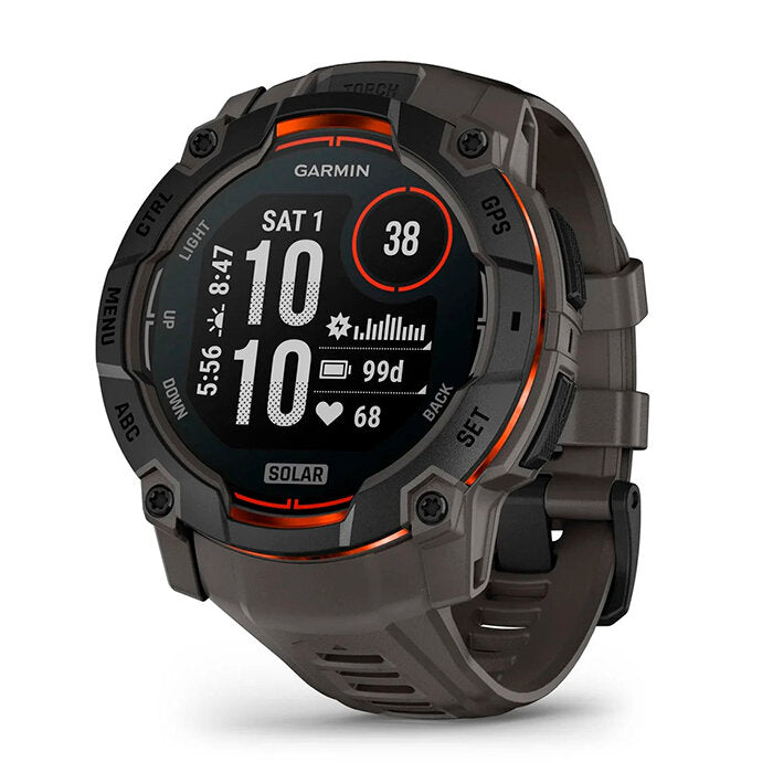 Reloj Garmin Instinct 3 50 mm Solar correa Negra 010-02935-00