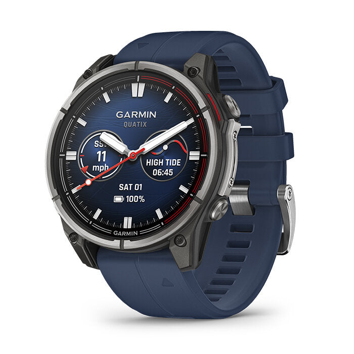 Reloj Garmin Quatix 8 47 mm AMOLED - Zafiro - Titanio