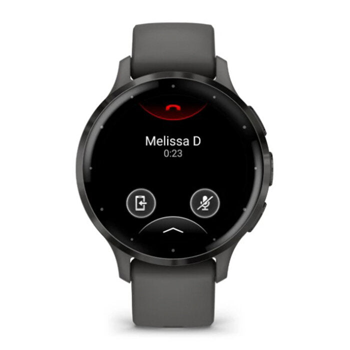 Reloj Garmin Venu 3S Acero Gris Correa Gris 010-02785-00
