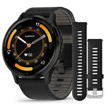 Reloj Garmin Venu 3 Acero Negro Correa Cuero Negro 010-02784-52