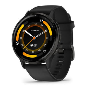Reloj Garmin Venu 3 Acero Negro Correa Negro 010-02784-01