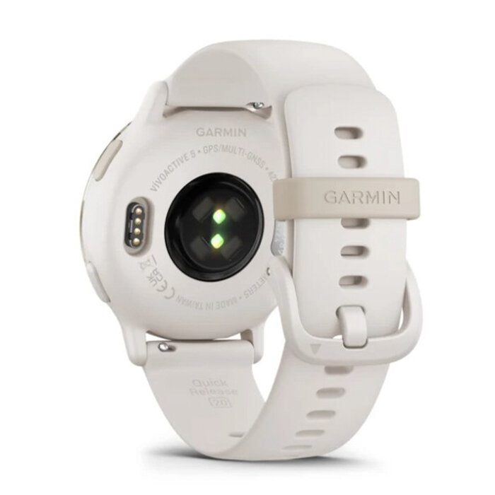 Reloj Garmin Vívoactive 5 Blanco Golg Correa Silicona Blanca 010-02862-11
