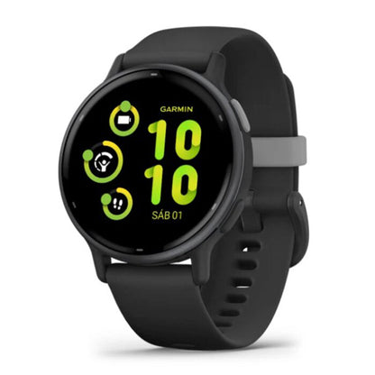 Reloj Garmin Vívoactive 5 Negro Correa Silicona Negra 010-02862-10