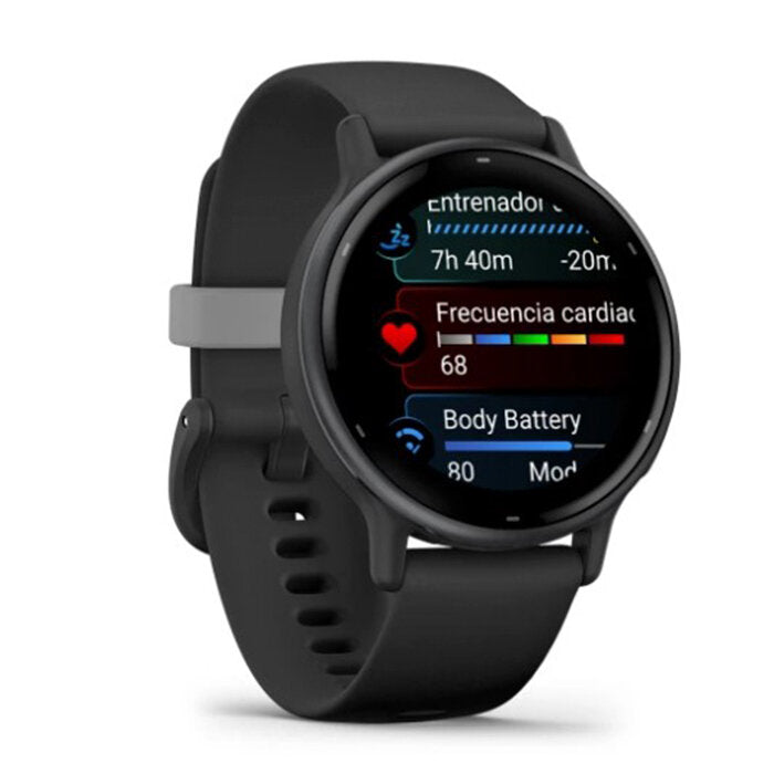 Reloj Garmin Vívoactive 5 Negro Correa Silicona Negra 010-02862-10