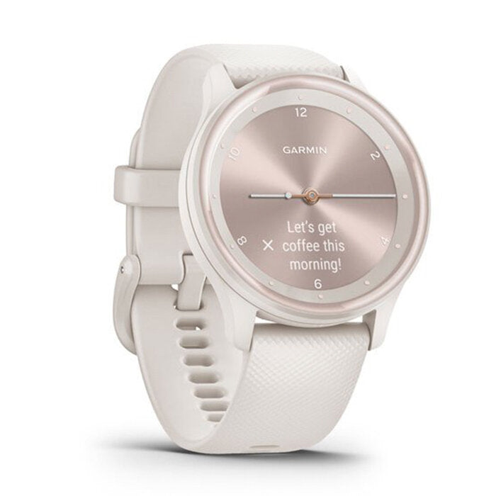 Garmin Vivomove Sport Blanco y Light Gold 010-02566-01