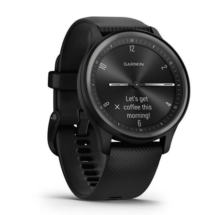 Garmin Vivomove Sport Negro Silicona Negra 010-02566-00