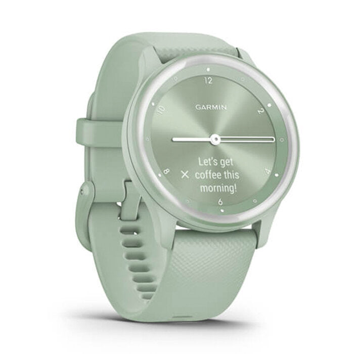 Garmin Vivomove Sport Vende Mint y Plata 010-02566-03
