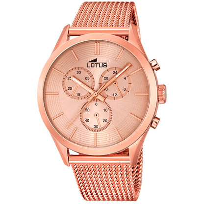 Reloj Lotus Cronógrafo Unisex Rosé 18118/1 Sumergible