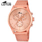 Reloj Lotus Cronógrafo Unisex Rosé 18118/1 Sumergible