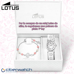 Reloj Lotus Primera Comunión Niña 15715/1 + Regalo Pulsera Plata