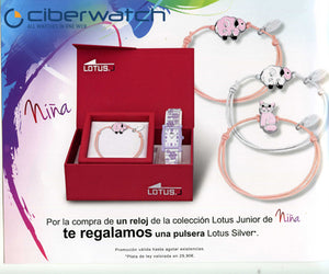 Reloj Lotus Primera Comunión Niña 15768/2 + Regalo Pulsera Plata