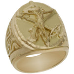 SELLO ORO 18KL CRUZ DE LA LEGION - Número - Peso: n24-27.75 gr 